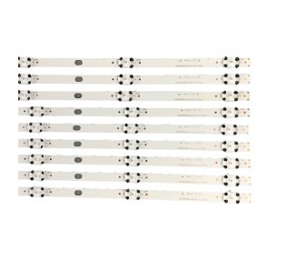 Kit Reparacion Retroiluminacion Tiras de Led para TV JL.D55061330-078AS-M 078HS VESTEL 55V5863DG 55T6863DB 55V5863DA 55UD8400 VES550QNYL-2D-N01 N02 N03