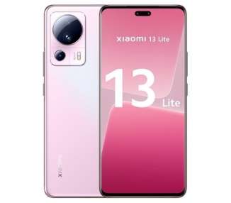 Smartphone xiaomi 13 lite 8gb/ 256gb/ 6.55'/ 5g/ rosa
