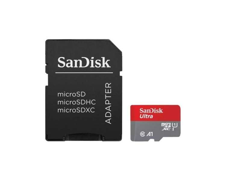 Tarjeta De Memoria Sandisk Ultra 64Gb Microsd Xc Con Adaptador Clase 10/ 140Mbs
