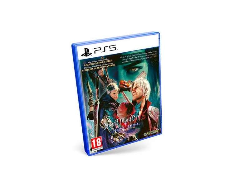 Devil May Cry 5 - Special Edition - Playstation 5 : :  Videojuegos