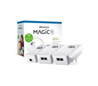 ADAPTADOR PLC DEVOLO MAGIC 1 WIFI 2-1-3 3PACK