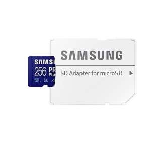 MEM MICRO SDXC 256GB SAMSUNG PRO PLUS BLUE