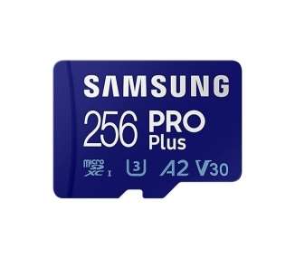 Memoria USB MEM MICRO SDXC 256GB SAMSUNG PRO PLUS BLUE