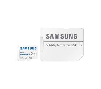 Memoria USB MEM MICRO SD 256GB SAMSUNG PRO ENDURANCE WHITE