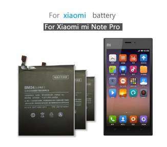 Battery for Xiaomi Mi Note Pro - Part Number BM34