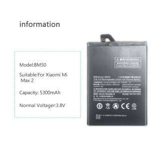 Bateria Interna Para Xiaomi Mi Max 2 Mimax 2, Mpn Original: Bm50