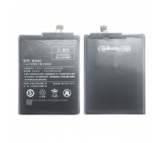 Bateria Interna Para Xiaomi Redmi 4 Pro, Mpn Original: Bn40