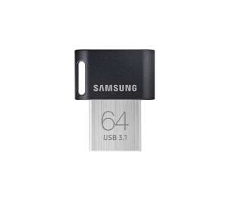 PENDRIVE 64GB USB 3.1 SAMSUNG FIT GRAY PLUS BLACK