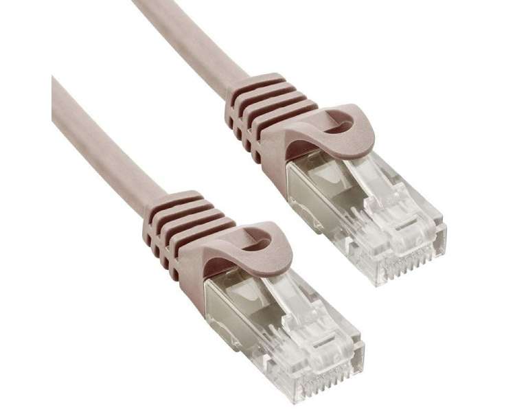 Cable de red rj45 utp phasak phk 1602 cat.6/ 2m/ gris