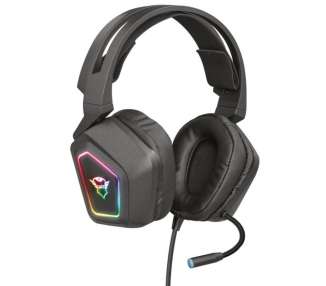 Auriculares gaming con micrófono trust gaming gxt 450 blizz rgb 7.1/ jack 3.5