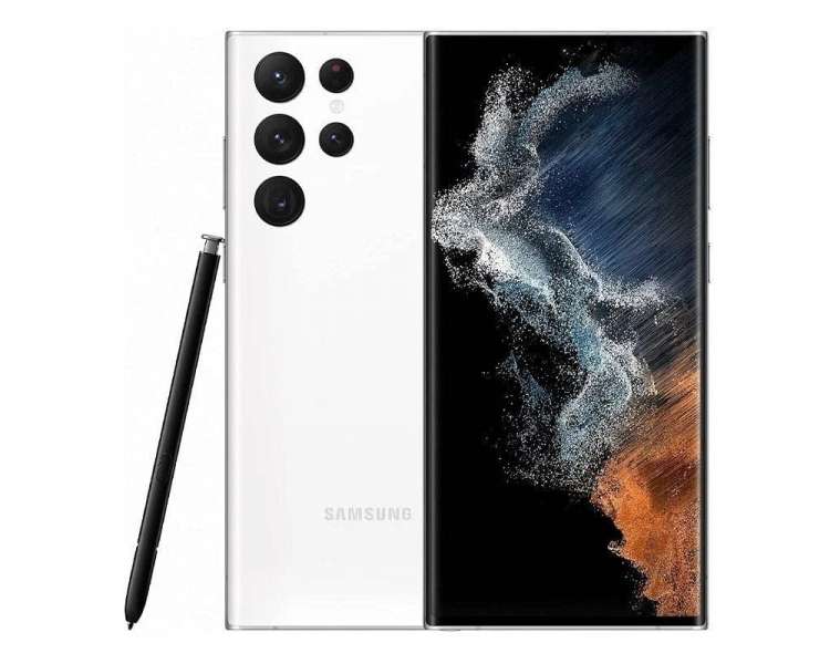 Smartphone samsung galaxy s22 ultra 12gb/ 512gb/ 6.8'/ 5g/ blanco