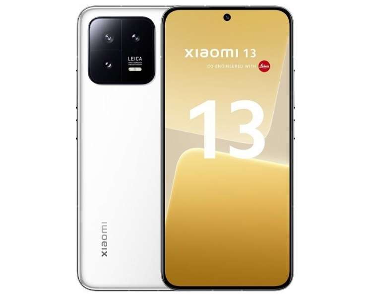 Smartphone xiaomi 13 8gb/ 256gb/ 6.36'/ 5g/ blanco