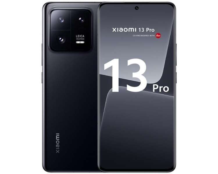 Smartphone xiaomi 13 pro 12gb/ 256gb/ 6.73'/ 5g/ negro cerámica