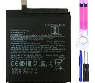 Bateria Interna Para Xiaomi Mi8 Se Mi 8Se, Mpn Original: Bm3D