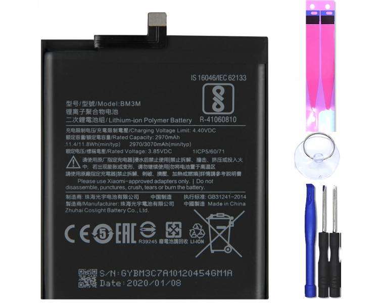 Batería Para Xiaomi Mi9 Se Mi 9Se, MPN Original: Bm3M
