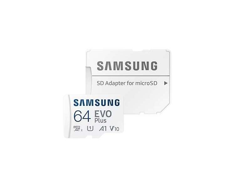 MEM MICRO SDXC 64GB SAMSUNG EVO PLUS WHITE