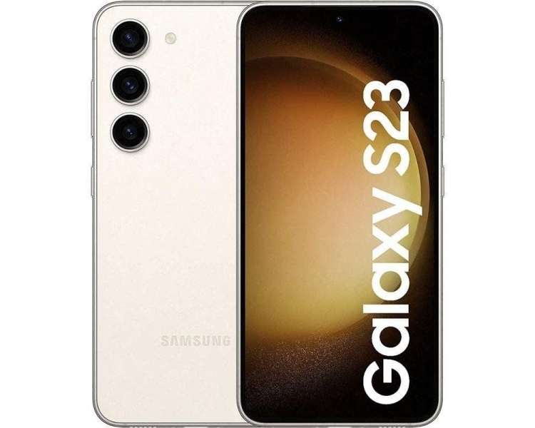 Smartphone samsung galaxy s23 8gb/ 128gb/ 6.1'/ 5g/ crema