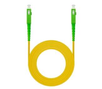 Cable de fibra óptica g657a2 nanocable 10.20.0000-100/ lszh/ 100m/ amarillo