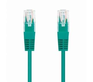 Cable de red rj45 utp nanocable 10.20.0401-gr cat.6/ 1m/ verde