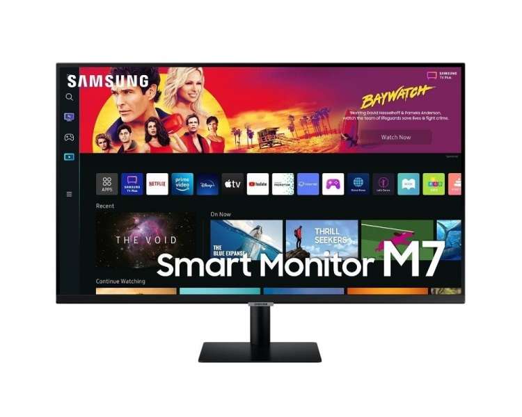 Smart monitor samsung m7b s32bm700up 32'/ 4k/ smart tv/ multimedia/ negro