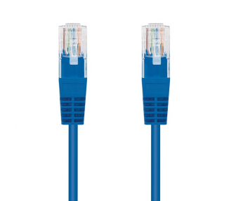 Cable de red rj45 utp nanocable 10.20.0402-bl cat.6/ 2m/ azul