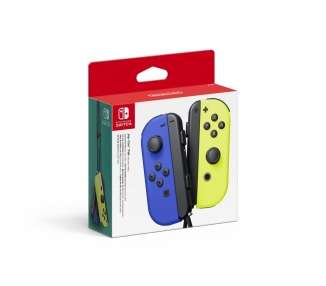 Nintendo Switch Joy-Con Mando Controller Pair - Azul (L) & Neon Yellow (R)