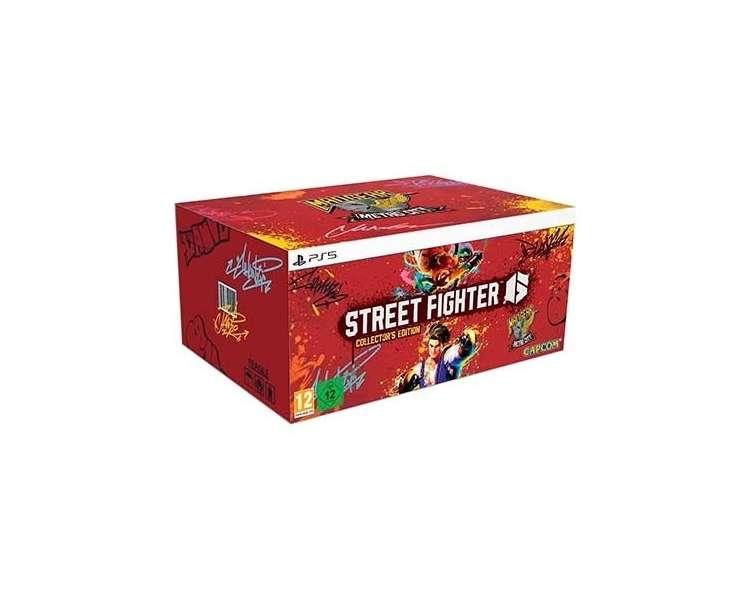 Capcom PS5 Street Fighter 6 Collector's Edition Video Game Bundle - ES