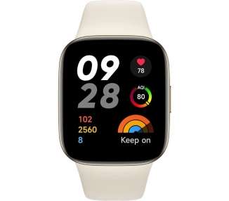 Smartwatch xiaomi redmi watch 3/ notificaciones/ frecuencia cardíaca/ gps/ blanco