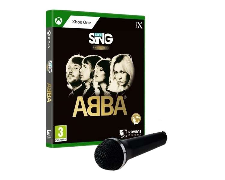 Let's Sing: ABBA, Single Mic Bundle Juego para Consola Microsoft XBOX One