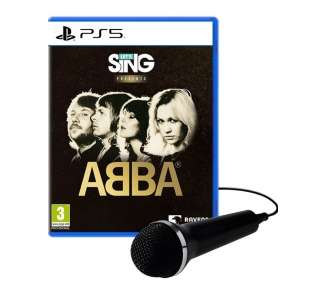 Let's Sing: ABBA, Single Mic Bundle Juego para Consola Sony PlayStation 5 PS5