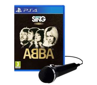Let's Sing: ABBA, Single Mic Bundle Juego para Consola Sony PlayStation 4 , PS4