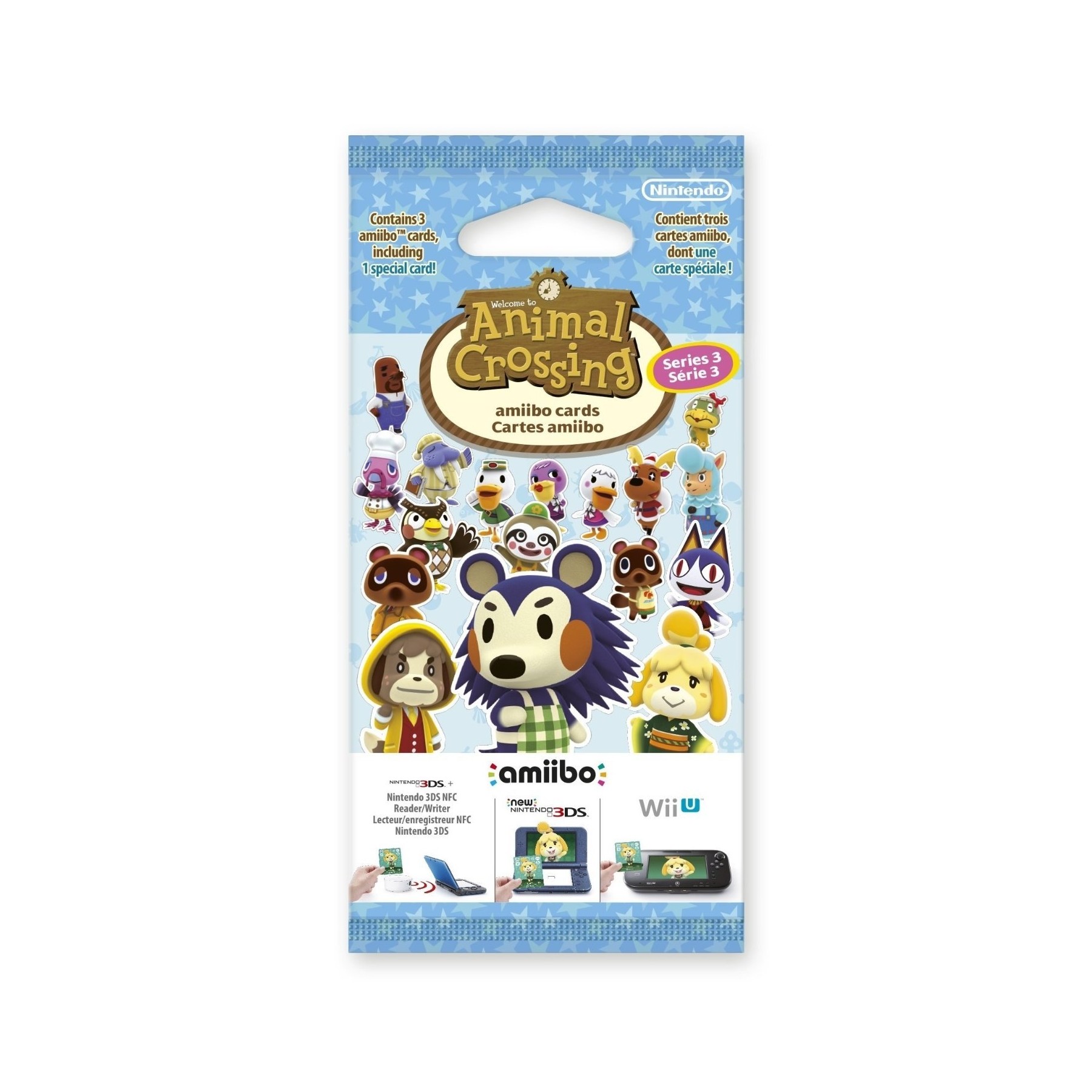 Nintendo Animal Crossing: Happy Home Designer Amiibo Card Pack (Series 3)
