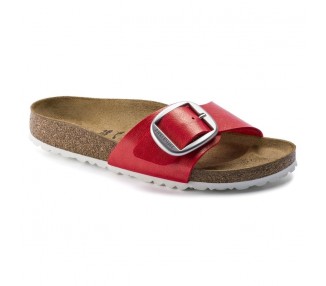 Birkenstock - MADRID Big Buckle Birko-Flor Narrow - Graceful Hibiscus
