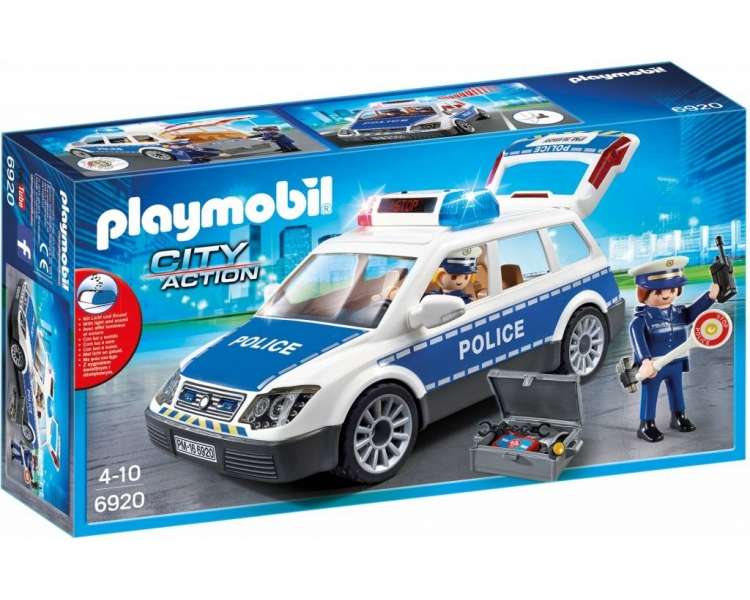 Playmobil - City Action - Squad Car with Lights and Sound (6920)