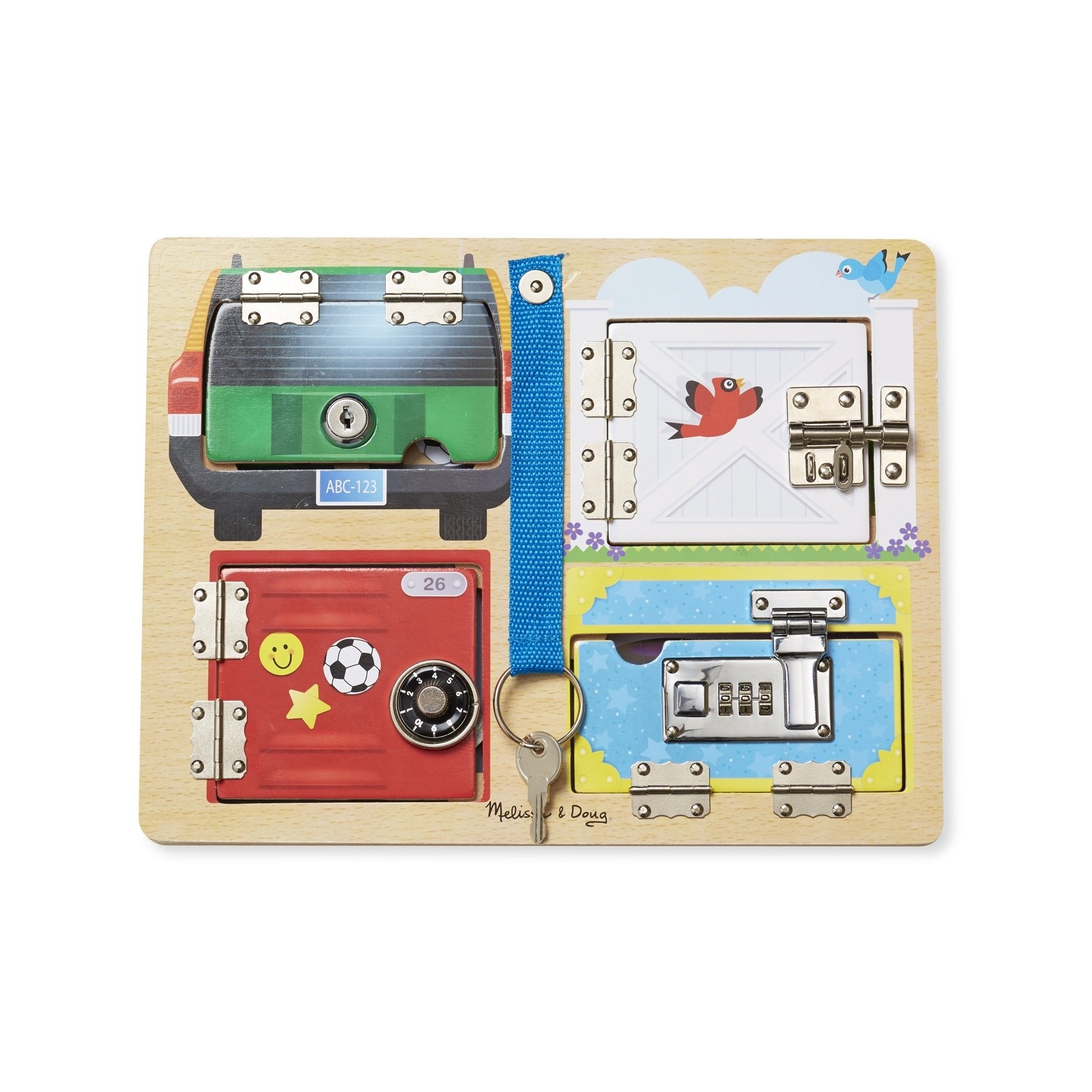 ​Melissa & Doug - Lock & Latch Board (19540)