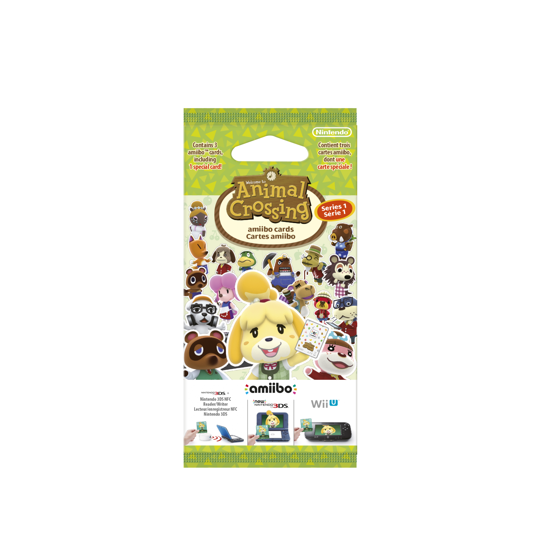 Nintendo Animal Crossing: Happy Home Designer Amiibo Card Pack (Series 1)