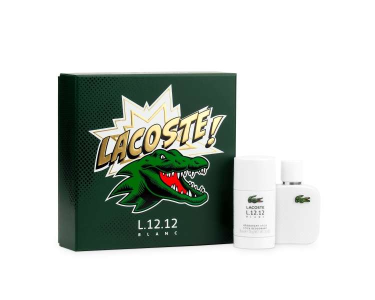 Lacoste - L.12.12 White Pour Homme EDT 50 ml + Deo Stick 75 ml - Giftset