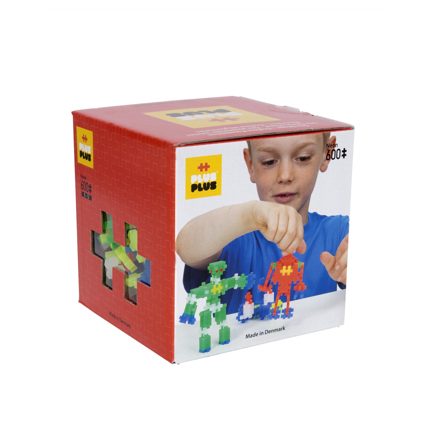 Plus Plus - Mini Neon 600 pcs - (3311)