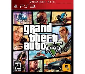 Grand Theft Auto 5 (Greatest Hits) ( import ) Juego para Consola Sony PlayStation 3 PS3