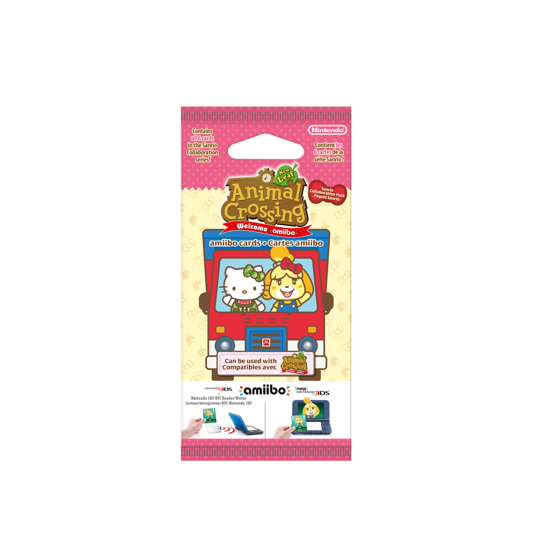 Nintendo Animal Crossing: New Leaf + Sanrio Amiibo Cards Pack