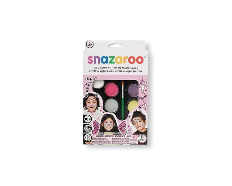 Snazaroo - Face paint kit 10 Parts & Idea Book (791001)