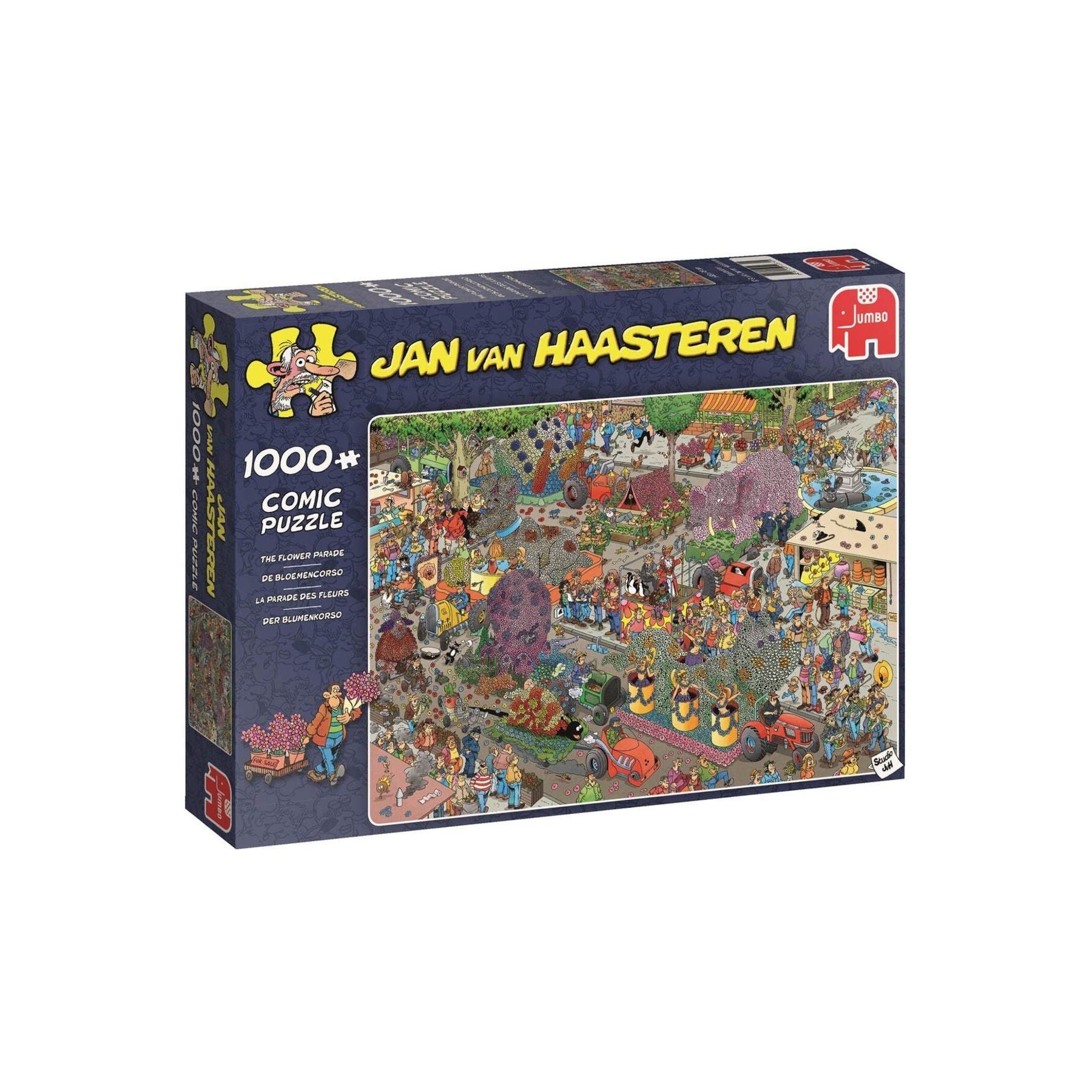 Rompecabezas Jan van Haasteren - Desfile de Flores (1000 Piezas) (JUM9071)