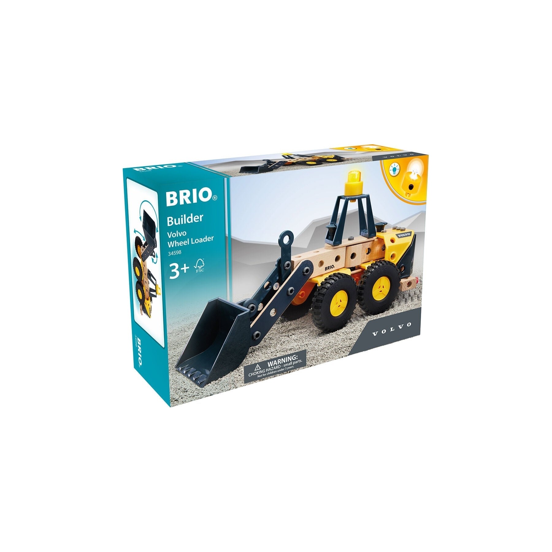 BRIO - Builder Volvo Wheel Loader - 34598