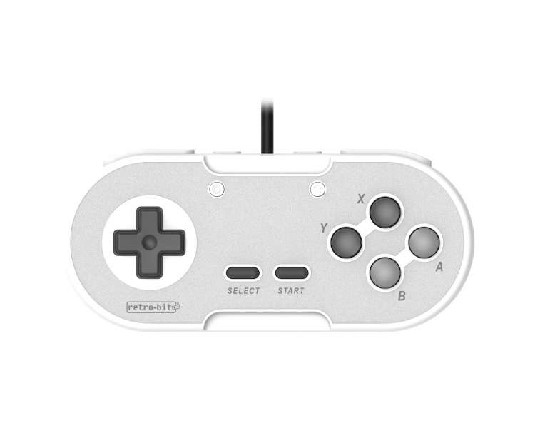 Retro-Bit Legacy 16 USB Port Mando Controller Grey para Nintendo Switch