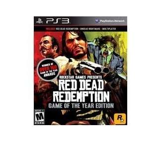 Red Dead Redemption, Game of the Year Edition Juego para Consola Sony PlayStation 3 PS3