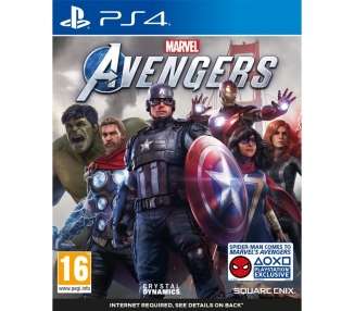 Marvel's Avengers (FR, Multi in Game) Juego para Consola Sony PlayStation 4 , PS4