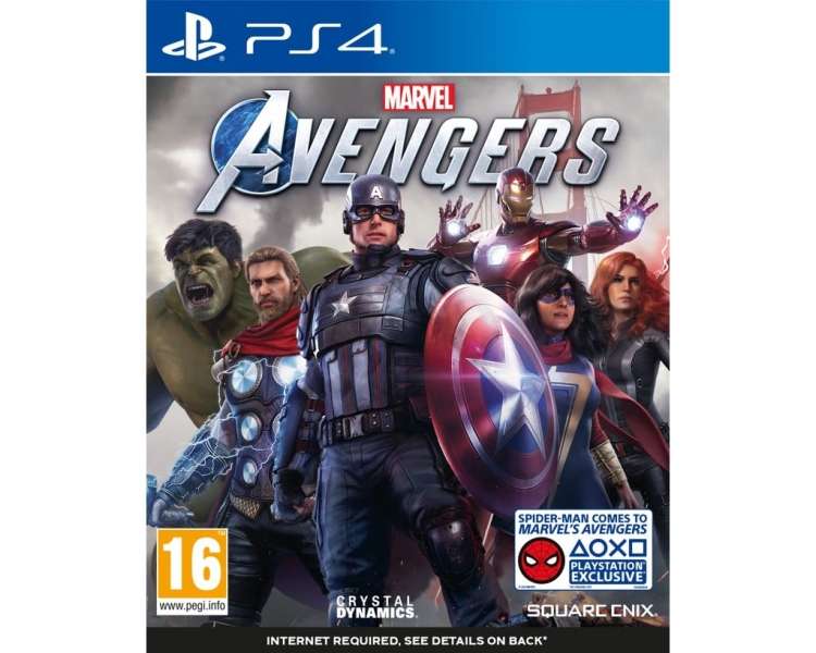 Marvel's Avengers (FR, Multi in Game) Juego para Consola Sony PlayStation 4 , PS4