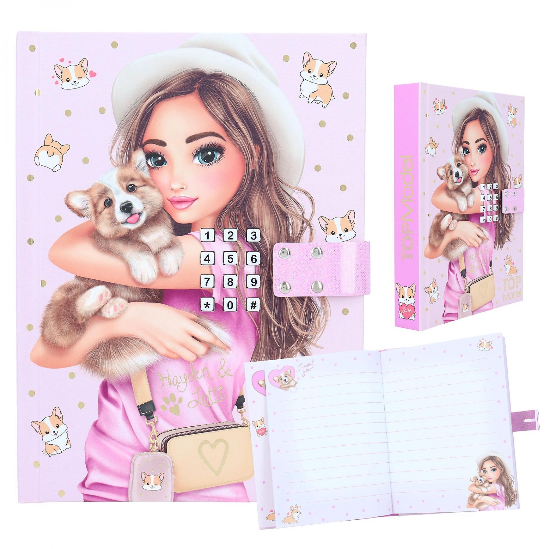 TOPModel - Diary w/Code & Music - Corgi - (0412062)