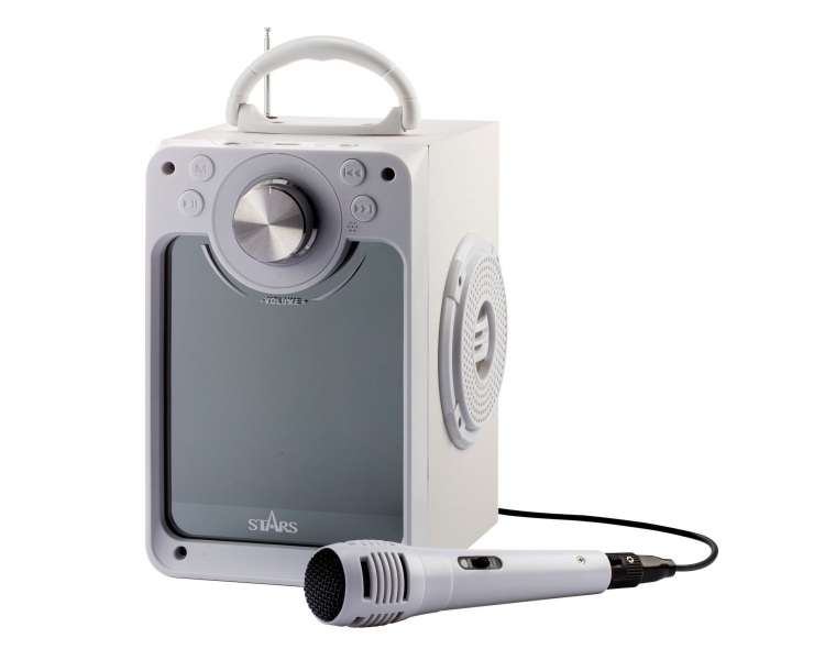 Stars - Karaoke Machine - White (30218)