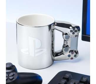 Playstation DS4 Silver Controller Mug